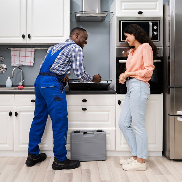 how long does it typically take to complete cooktop repair services in Louisville TN